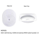 Instachew PETKIT Gen 2, Gen 3, SOLO Water Fountain Replacement Filters.