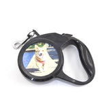 Personalized CustomAutomatic Retractable Dog Leash Puppy Walking Leader Small Dogs Universal Remote Control With Super Flat Belt Pet Rope.