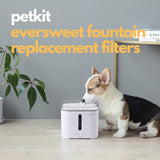 Instachew PETKIT Gen 2, Gen 3, SOLO Water Fountain Replacement Filters.