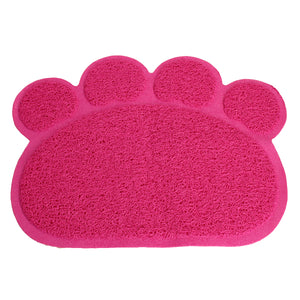 Pet Dog Puppy PVC Cat Dish Bowl Feeding Food Placemat Mat Wipe Clean Mat.