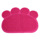 Pet Dog Puppy PVC Cat Dish Bowl Feeding Food Placemat Mat Wipe Clean Mat.