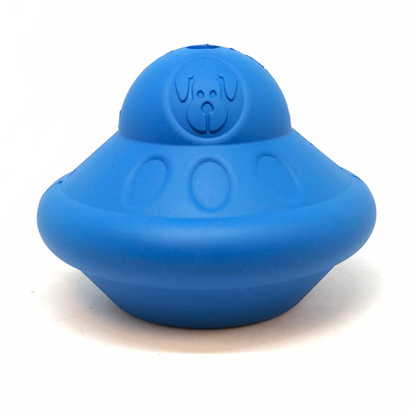 SN Flying Saucer Durable Rubber Chew Toy & Treat Dispenser.