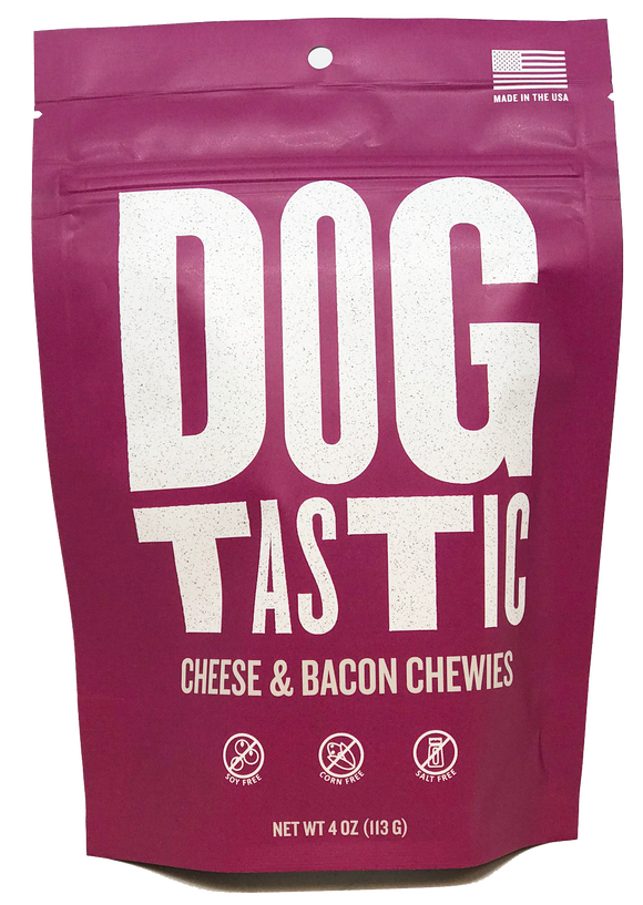 DT Dogtastic Cheese & Bacon Chewies Dog Treats.