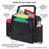 Mobile Dog Gear Car Seat Back Organizer.