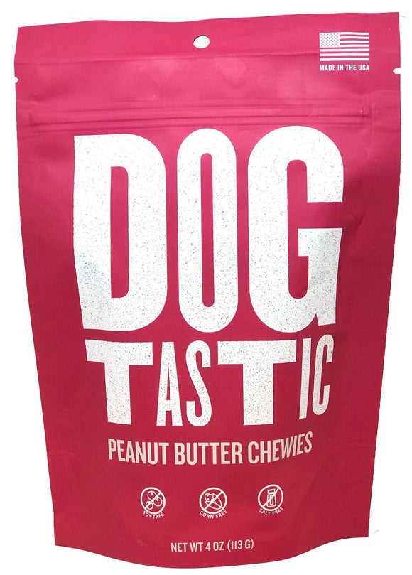 DT Dogtastic Peanut Butter Chewies Dog Treats.