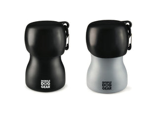 Bundle: MDG 9.5 Oz Water Bottle (Black) and MDG 9.5 Oz Water Bottle (Gray).