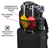 Bundle: ODG Day/Night Walking Bag (Black) and ODG Week Away Bag TM (Small Dogs) (Black).
