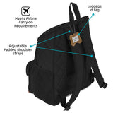 Bundle: ODG Day/Night Walking Bag (Black) and ODG Weekender Backpack TM (Black).