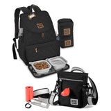 Bundle: ODG Day/Night Walking Bag (Black) and ODG Weekender Backpack TM (Black).