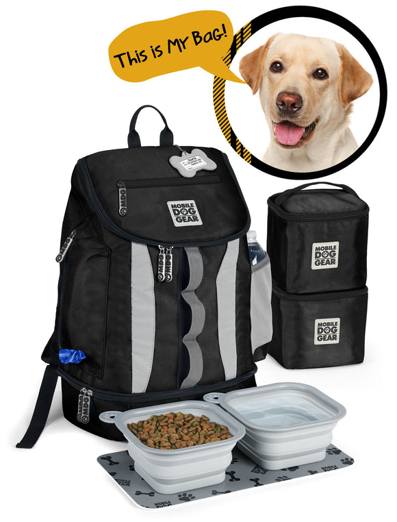 Drop Bottom Weekender Backpack.