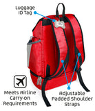 Drop Bottom Weekender Backpack.