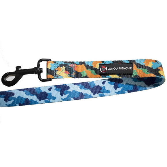 Oui Oui Frenchie Leash - Camo.