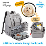 Mobile Dog Gear Ultimate Week Away Backpack.