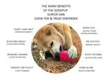 MKB Surf's Up! Retro Van  Durable Chew Toy & Treat Dispenser.