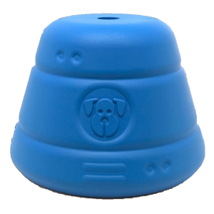 SN Space Capsule Durable Rubber Chew Toy & Treat Dispenser - Large - Blue.