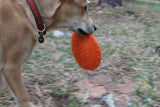SP Bottle Top Flyer Durable Rubber Retrieving Frisbee - Orange Squeeze.