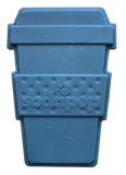 SP Coffee Cup Ultra Durable Nylon Dog Chew Toy for Aggressive Chewers - Blue.