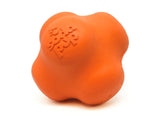 SP Crazy Bounce Ultra Durable Rubber Chew & Retrieving Toy - Large - Orange Squeeze.