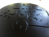 SP Magnum Bottle Top Flyer Ultra Durable Rubber Retrieving Frisbee - Large - Black.