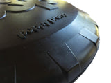 SP Magnum Bottle Top Flyer Ultra Durable Rubber Retrieving Frisbee - Large - Black.