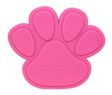 SP Paw Print Ultra Durable Nylon Dog Chew Toy for Aggressive Chewers - Pink.