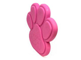 SP Paw Print Ultra Durable Nylon Dog Chew Toy for Aggressive Chewers - Pink.