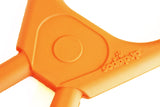 SP Pop Top Rubber Tug Toy for Interactive Play - Orange Squeeze.