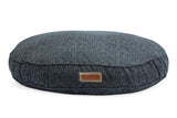 Round Pet Bed in Midnight Malamute.