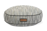 Round Pet Bed in Muttly Merle.