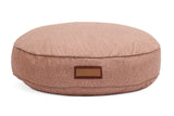 Round Pet Bed in Pittie Pink.