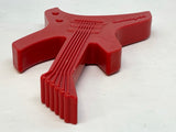 SP Electric Guitar Ultra Durable Nylon Dog Chew Toy for Aggressive Chewers - Red.