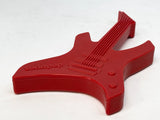 SP Electric Guitar Ultra Durable Nylon Dog Chew Toy for Aggressive Chewers - Red.